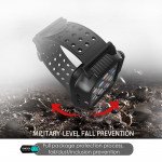 Wholesale Waterproof Shockproof Full Body Case with Built In Screen Protector for Apple Watch 6/5/4/SE [40mm] (Black)